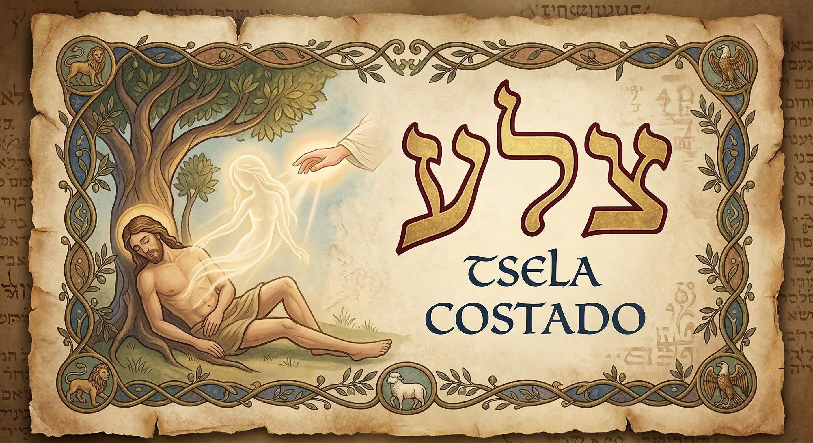 Significado de la palabra hebrea utilizada para "costilla"